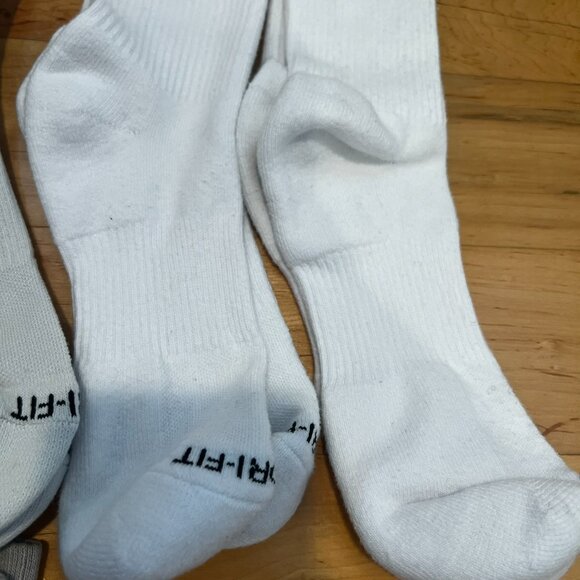 Nike Everyday Plus Cushion Crew Training Sock - Lot of 12 Pairs Gray Iron Smoke - Picture 5 of 7